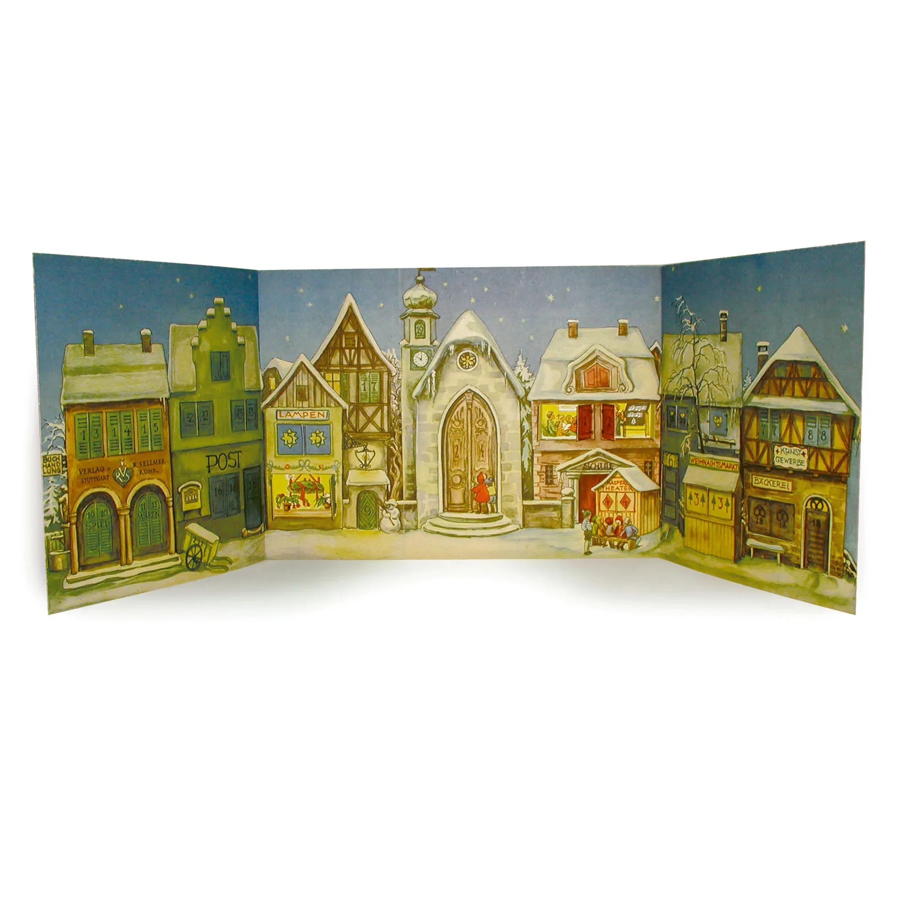 Advent calendar "The small town"