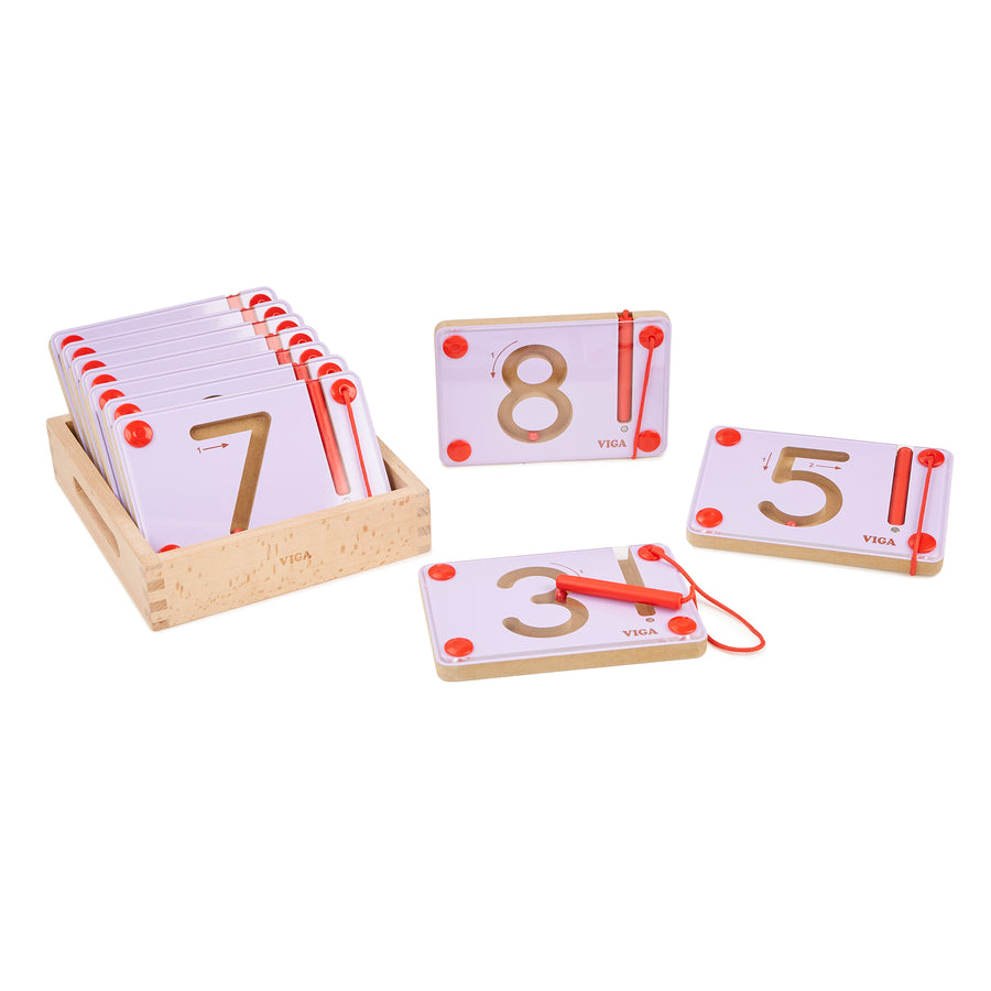 Magnetic writing board "Numbers 0 to 10"