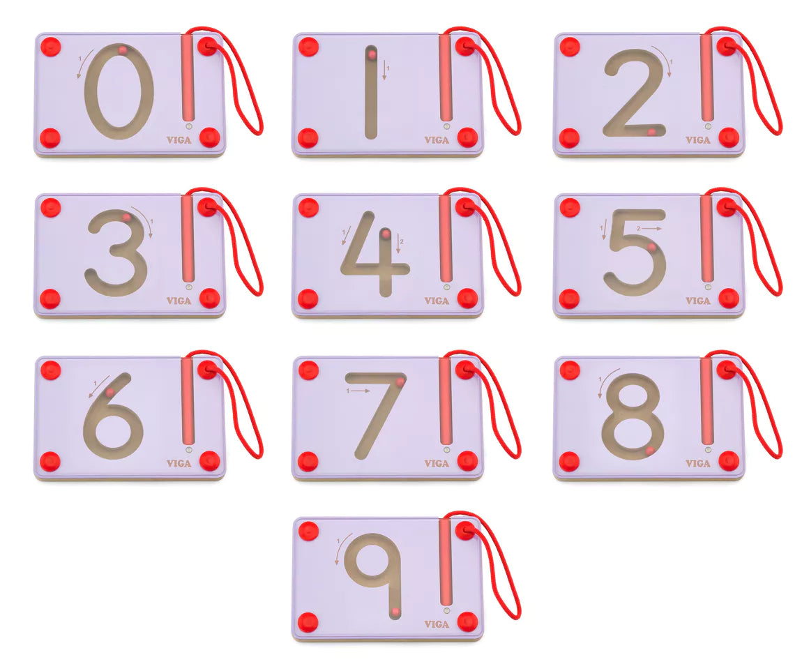 Magnetische Schreibtafel "Zahlen 0 bis 10"