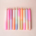 Colorful birthday candles, set of 10