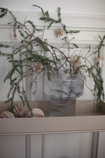 Weihnachtsbaum-Ornamente Weizenstroh, 56-er Set