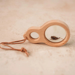 Wooden Magnifying Glass - Dual Magnifier