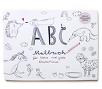 ABC coloring book with detachable pages 