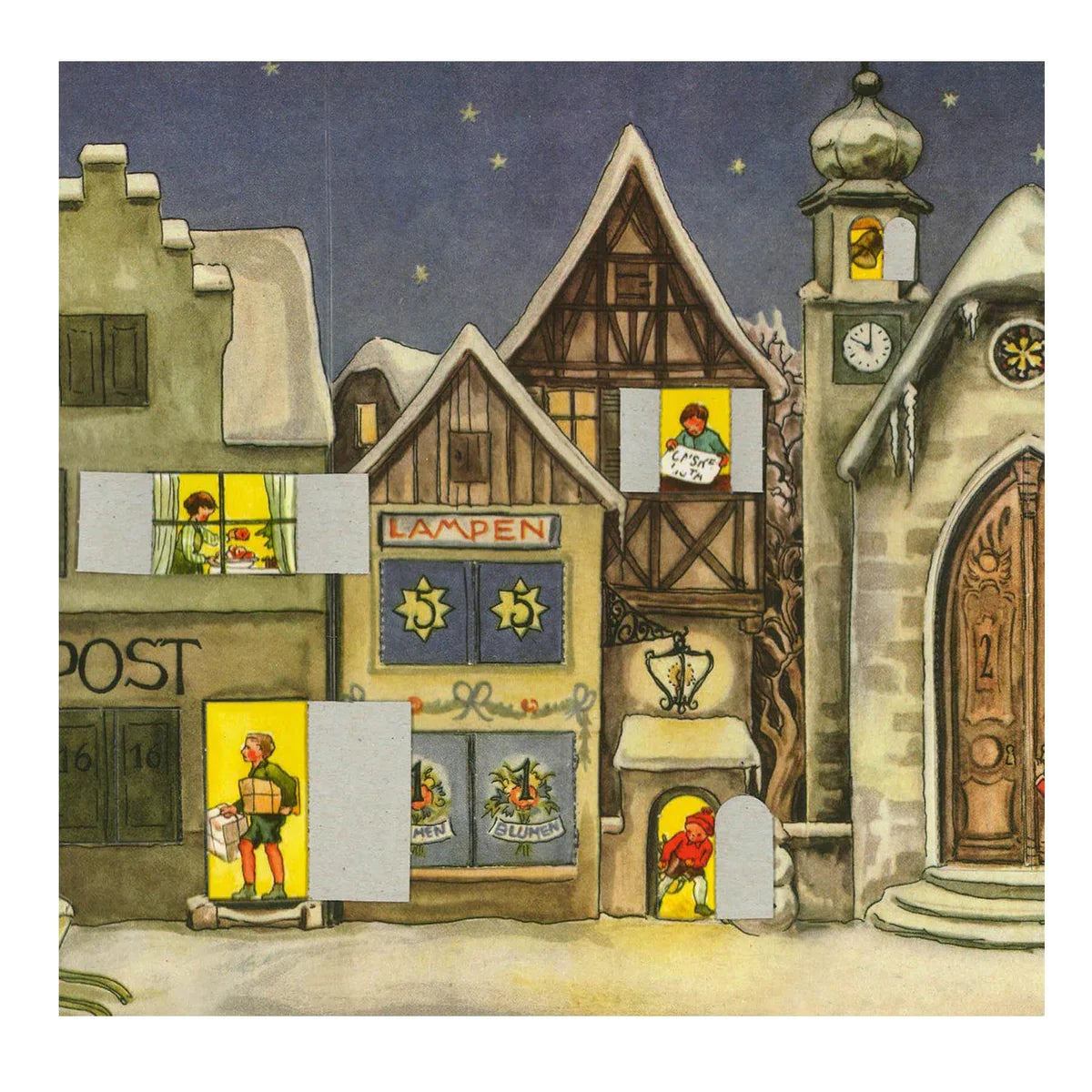 Advent calendar "The small town"