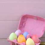 Easter egg crayons, set of 6 in 2 versions