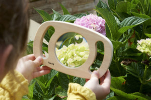 Wooden magnifier