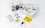 Memo game "On the trail of wild animals"
