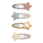 Hair clips set of 4 "Sternli" in 2 versions 
