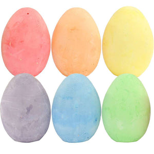 Easter egg crayons, set of 6 in 2 versions
